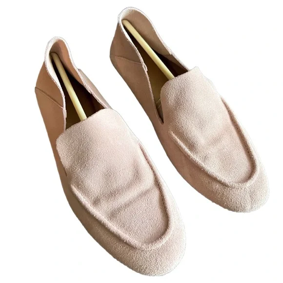 Soft Suede Convertible Loafers Blush Women’s Size 10M - Picture 1 of 11